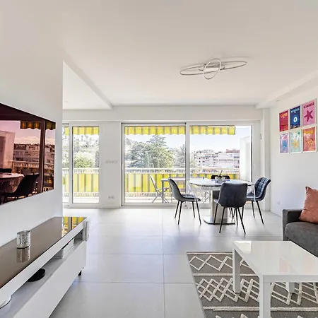 Appartement Elegance And Serenity With Terrace, View & A C Cannes